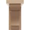 Ekena Millwork 3"W x 6"D x 6"H Classic Bryant Rough Cedar Woodgrain TimberThane Corbel, Primed Tan CORUR03X06X06BRYRCPR - alternate 4